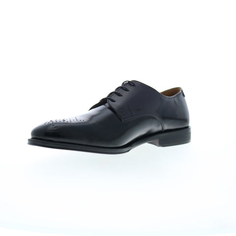 Bruno Magli Aldo BM3ALDA0 Mens Black Leather Oxfords Wingtip & Brogue Shoes