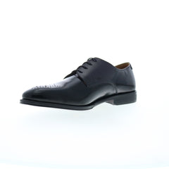 Bruno Magli Aldo BM3ALDA0 Mens Black Leather Oxfords Wingtip & Brogue Shoes