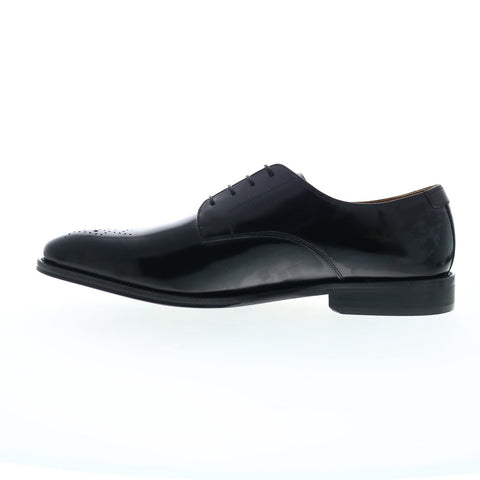 Bruno Magli Aldo BM3ALDA0 Mens Black Leather Oxfords Wingtip & Brogue Shoes