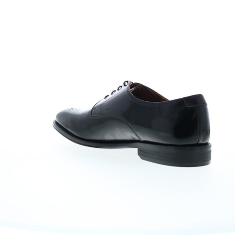 Bruno Magli Aldo BM3ALDA0 Mens Black Leather Oxfords Wingtip & Brogue Shoes