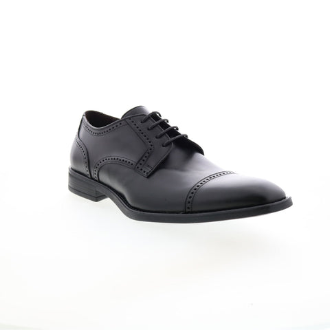 Bruno Magli Lansdale BM600252 Mens Black Oxfords & Lace Ups Cap Toe Shoes