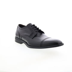 Bruno Magli Lansdale BM600252 Mens Black Oxfords & Lace Ups Cap Toe Shoes