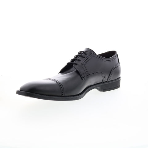 Bruno Magli Lansdale BM600252 Mens Black Oxfords & Lace Ups Cap Toe Shoes