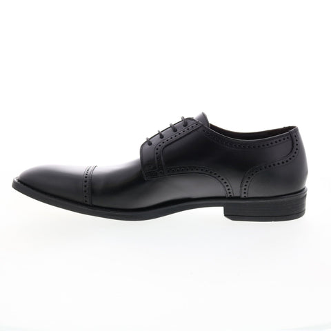 Bruno Magli Lansdale BM600252 Mens Black Oxfords & Lace Ups Cap Toe Shoes