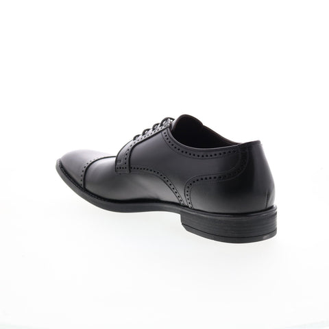 Bruno Magli Lansdale BM600252 Mens Black Oxfords & Lace Ups Cap Toe Shoes