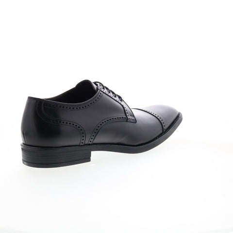 Bruno Magli Lansdale BM600252 Mens Black Oxfords & Lace Ups Cap Toe Shoes