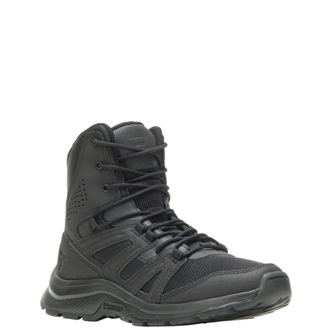 Bates Rallyforce Tall Side Zip E04560 Womens Black Leather Tactical Boots