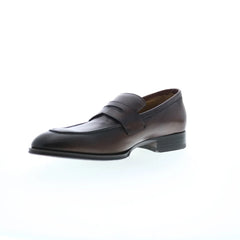 Pastori by Di Bianco Carinus Bottelato Tondo Mens Brown Loafers Shoes