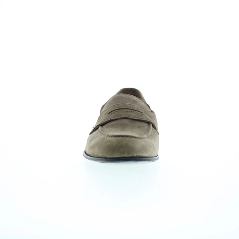 Pastori by Di Bianco Carinus Cashmere Mens Gray Loafers Penny Shoes