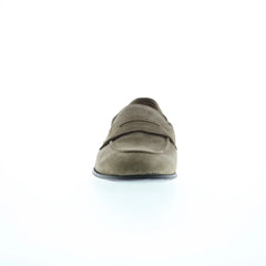 Pastori by Di Bianco Carinus Cashmere Mens Gray Loafers Penny Shoes