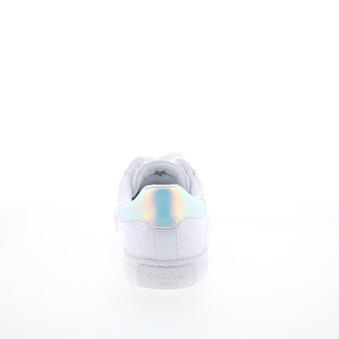 Calvin Klein Charli KCCHARLI Womens White Synthetic Lifestyle Sneakers Shoes