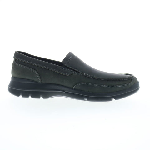 Rockport Junction Point Slip On Mens Gray Loafers & Slip Ons Casual Shoes