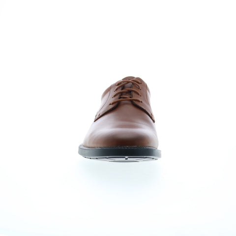 Rockport Dressport Plain Toe CJ0094 Mens Brown Oxfords Plain Toe Shoes
