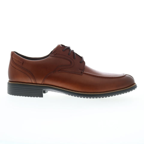 Rockport Total Motion Dressport Algonquin Mens Brown Oxfords Casual Shoes