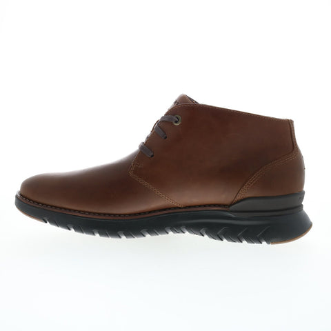 Rockport Total Motion Sport Plain Toe Chukka Mens Brown Chukkas Boots Ruze Shoes