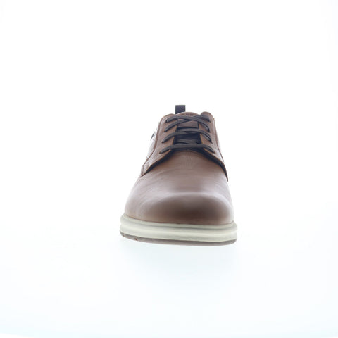 Rockport Total Motion City Plain Toe Mens Brown Wide Oxfords Plain Toe Shoes