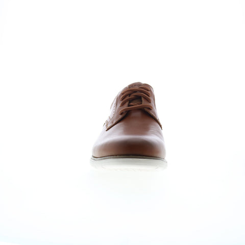 Rockport Total Motion Craft Plain Toe Mens Brown Wide Oxfords Plain Toe Shoes
