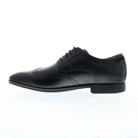 Rockport Somerset Wingtip Mens Black Wide Oxfords Wingtip & Brogue Shoes