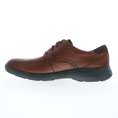 Rockport Noah Apron Toe CJ2884 Mens Brown Oxfords & Lace Ups Casual Shoes
