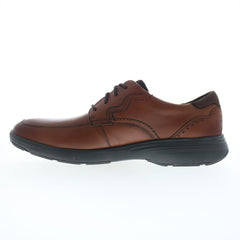 Rockport Noah Apron Toe CJ2884 Mens Brown Oxfords & Lace Ups Casual Shoes