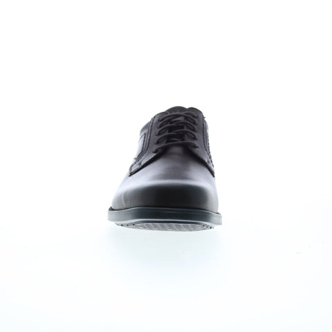 Rockport Isaac Plain Toe Mens Brown Wide Oxfords & Lace Ups Plain Toe Shoes