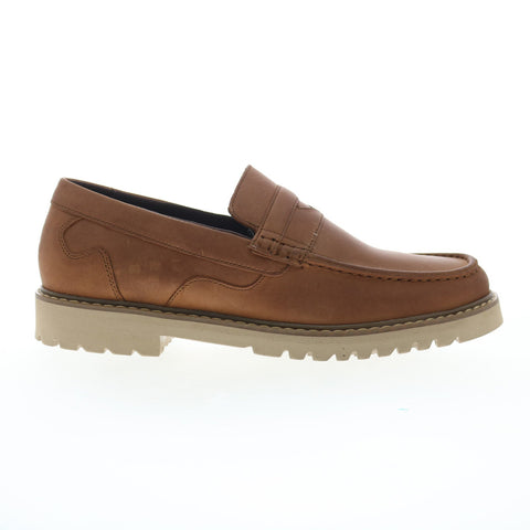Rockport Maverick Penny CJ3772 Mens Brown Loafers & Slip Ons Penny Shoes