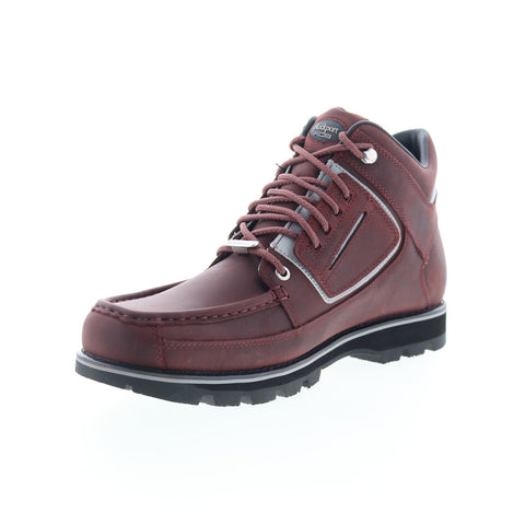 Rockport Umbwe II Waterproof Mweka Mens Burgundy Wide Casual Dress Boots