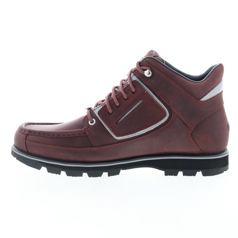 Rockport Umbwe II Waterproof Mweka Mens Burgundy Wide Casual Dress Boots