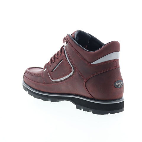 Rockport Umbwe II Waterproof Mweka Mens Burgundy Wide Casual Dress Boots