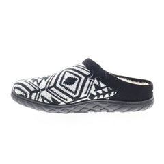 Easy Spirit Clarah 8 SECLARAH8 Womens Black Canvas Slip On Clog Flats Shoes