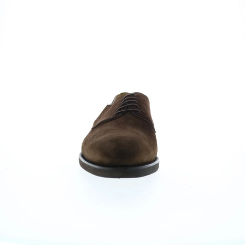 Pastori by Di Bianco Claudius Suede Mens Brown Oxfords Casual Shoes