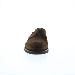 Pastori by Di Bianco Claudius Suede Mens Brown Oxfords Casual Shoes