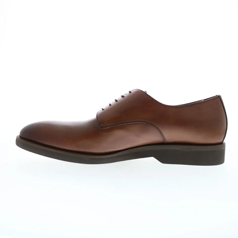 Pastori by Di Bianco Claudius Calfskin Mens Brown Oxfords & Lace Ups Shoes