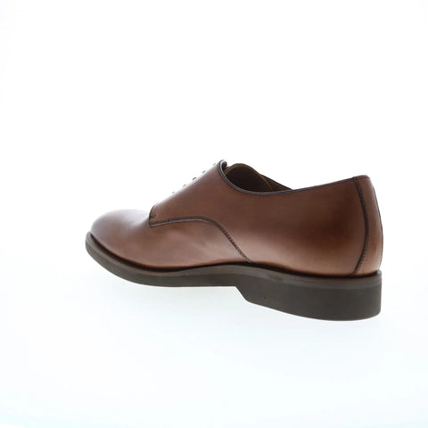 Pastori by Di Bianco Claudius Calfskin Mens Brown Oxfords & Lace Ups Shoes