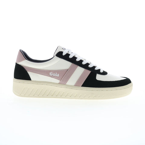 Gola Grandslam Pure CLB331 Womens White Leather Lifestyle Sneakers Shoes