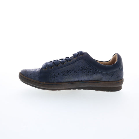 Comfortiva Caledonia CT0006407 Womens Blue Leather Lifestyle Sneakers Shoes