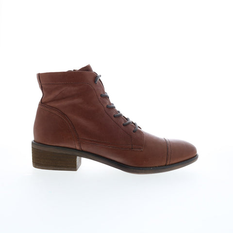 Comfortiva Cordia CT0006800 Womens Brown Leather Lace Up Casual Dress Boots