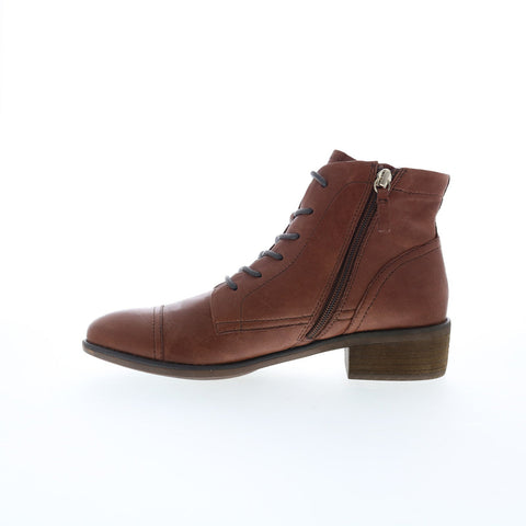 Comfortiva Cordia CT0006800 Womens Brown Leather Lace Up Casual Dress Boots