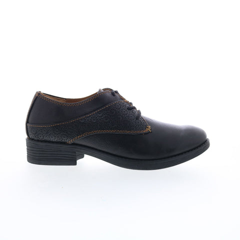 Comfortiva Tolla CT0016701 Womens Black Wide Oxfords & Lace Ups Casual Shoes