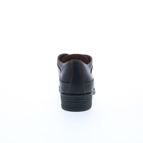 Comfortiva Tolla CT0016701 Womens Black Wide Oxfords & Lace Ups Casual Shoes