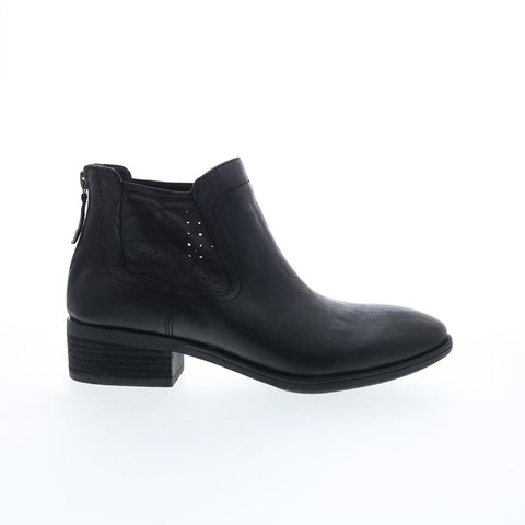 Comfortiva Cadwin CT0024701 Womens Black Leather Ankle & Booties Boots
