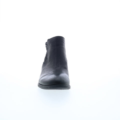 Comfortiva Cadwin CT0024701 Womens Black Leather Ankle & Booties Boots