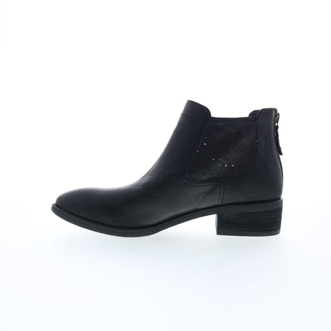 Comfortiva Cadwin CT0024701 Womens Black Leather Ankle & Booties Boots
