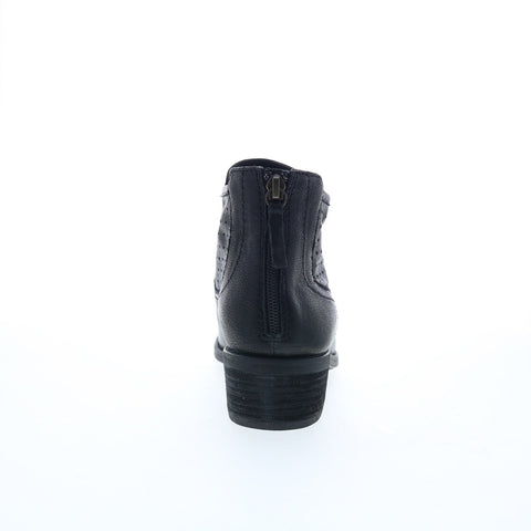 Comfortiva Cadwin CT0024701 Womens Black Leather Ankle & Booties Boots