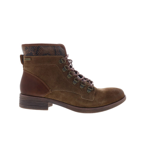 Comfortiva Tomeo CT0025220 Womens Brown Suede Lace Up Casual Dress Boots