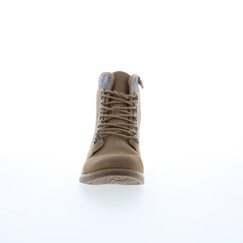 Comfortiva Tomeo CT0025292 Womens Brown Suede Lace Up Casual Dress Boots