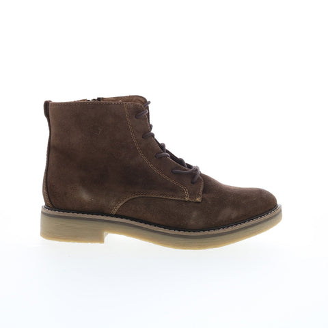 Comfortiva Resee CT0025520 Womens Brown Suede Zipper Casual Dress Boots
