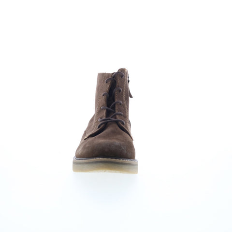 Comfortiva Resee CT0025520 Womens Brown Suede Zipper Casual Dress Boots