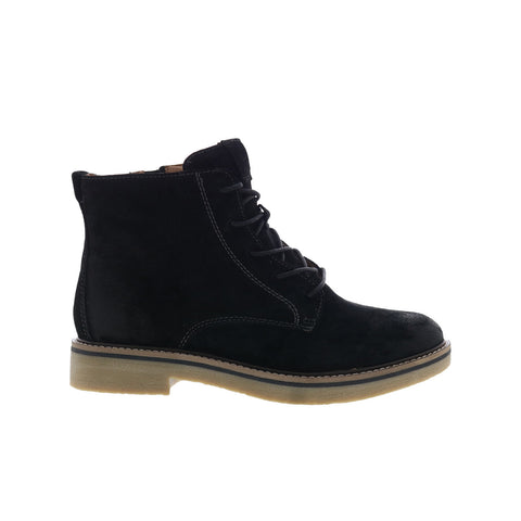 Comfortiva Resee CT0025521 Womens Black Suede Zipper Casual Dress Boots