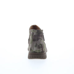 Comfortiva Calla CT0035006 Womens Green Suede Zipper Casual Dress Boots